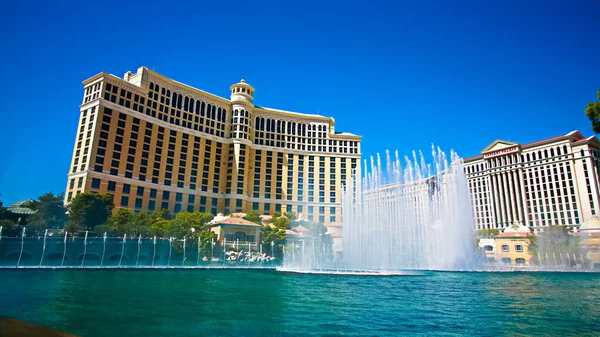 Las Vegas Usa Wrzesień 2018 Fontanny Bellagio Las Vegas Które — Zdjęcie stockowe