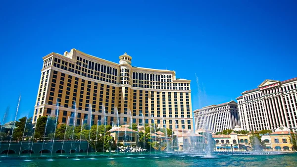 Las Vegas Usa Sep 2018 Fuentes Bellagio Las Vegas Que — Foto de Stock