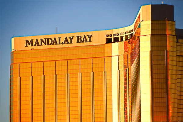 Las Vegas Oct 2017 Mandalay Bay Het Schietincident Las Vegas — Stockfoto