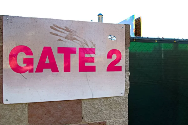 LAS VEGAS, NV - SEP 15,2018: Now in Las Vegas village one year after the Las Vegas shooting incident.Converting the Las Vegas Village and Route 91 Harvest music festival site into parking for events.