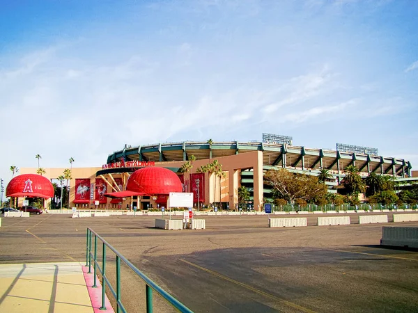 Anaheim Los Ángeles Oct 2016 Entrada Principal Del Angel Stadium — Foto de Stock