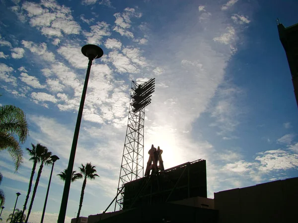 Anaheim Los Angeles Outubro 2016 Entrada Principal Angel Stadium Uma — Fotografia de Stock