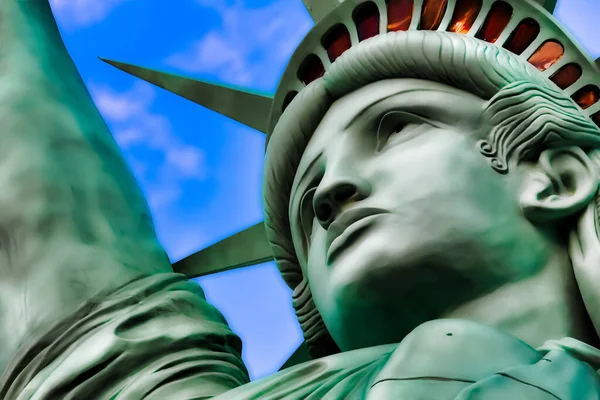 The Statue of Liberty is a colossal copper statue designed by Auguste Bartholdi a French sculptor was built by Gustave Eiffel.Dedicated on Oct 28, 1886.One of most famous icons of the 4th of July USA.