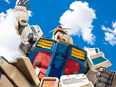 OSAKA, JAPAN - AUGUST 22, 2025 : Editorial photo of pavilions and exhibits showcasing future visions at the 2025 Osaka, Kansai Expo. 