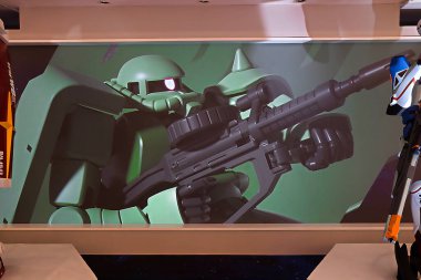 OSAKA, JAPAN - AUGUST 22, 2025 : Editorial photo of pavilions and exhibits showcasing future visions at the 2025 Osaka, Kansai Expo. 