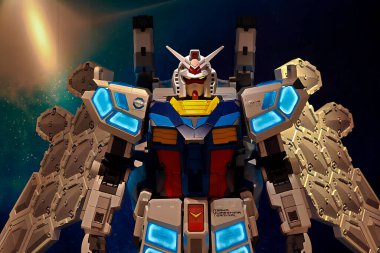 OSAKA, JAPAN - AUGUST 22, 2025 : Editorial photo of pavilions and exhibits showcasing future visions at the 2025 Osaka, Kansai Expo. 