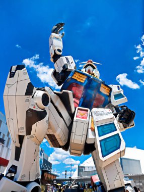 OSAKA, JAPAN - AUGUST 22, 2025 : Editorial photo of pavilions and exhibits showcasing future visions at the 2025 Osaka, Kansai Expo. 