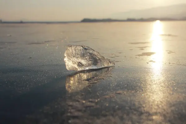 Μαγεία Πάγου Φύση Όμορφα Παγωμένο Πάγο — Φωτογραφία Αρχείου