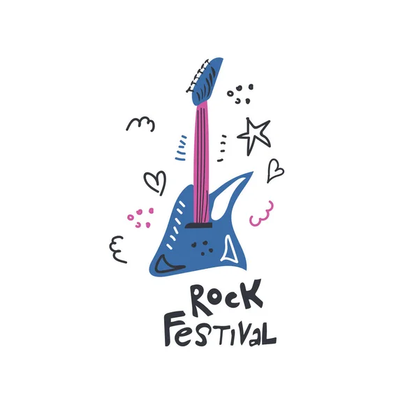 Rock Festival Vectoriel Illustration Star Vecteur En Vente