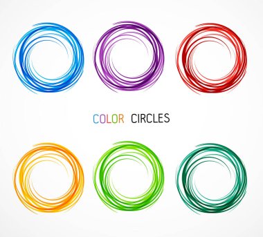 Çember vektör çizimi akıllı 