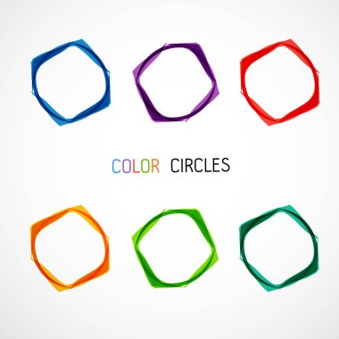 Çember vektör çizimi akıllı 