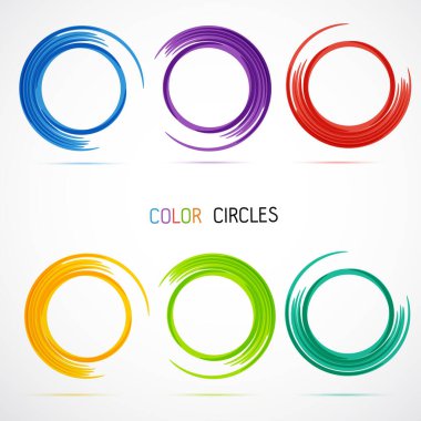 Çember vektör çizimi akıllı 