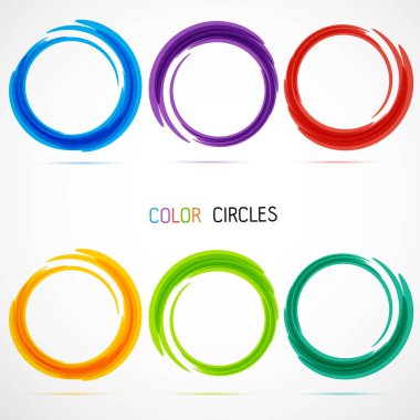 Çember vektör çizimi akıllı 