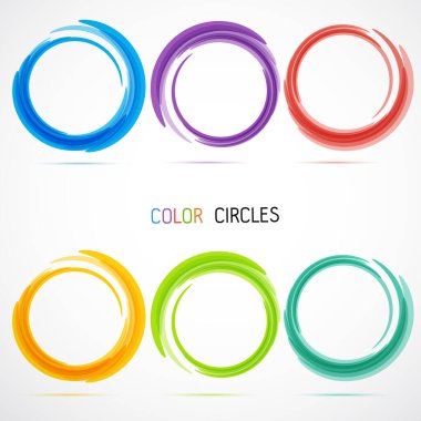 Çember vektör çizimi akıllı 