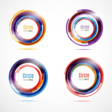 Çember vektör çizimi akıllı 