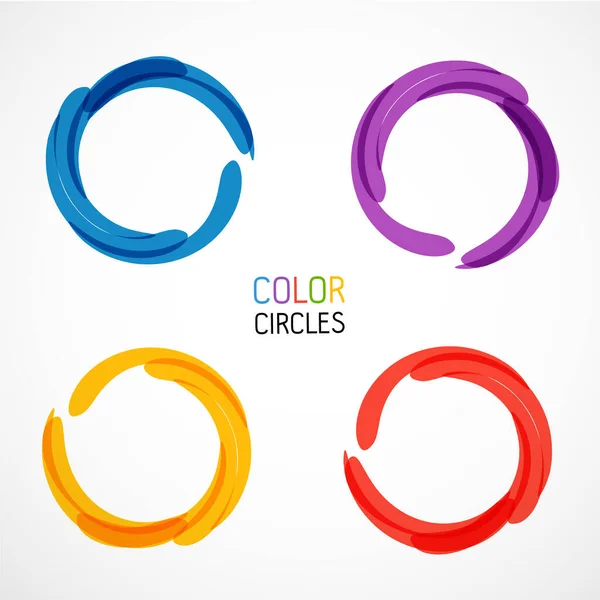 Circles Vector Illustration Smart — Stock Vector