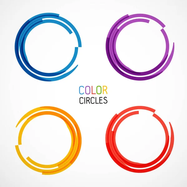 Circles Vector Illustration Smart — Stock Vector