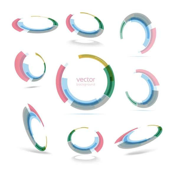 Circles Vector Illustration Smart — Stock Vector