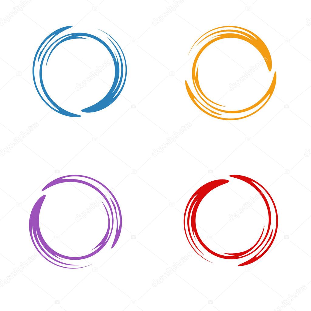 Circles vector illustration smart