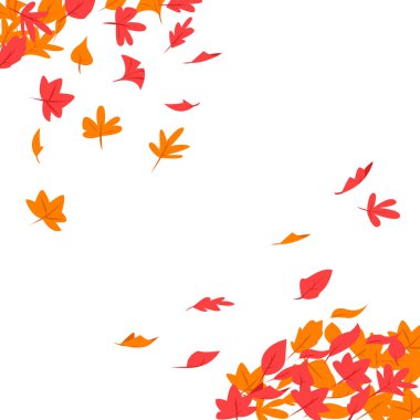 Sonbahar manzarası, sarı yapraklı güz ağaçları, sonbahar doğasını düşünmek için yalnız bank, vektör, izole, çizgi film tarzı.