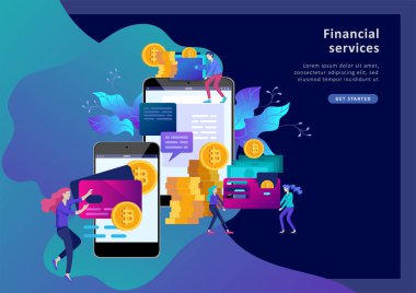 İnsanlar, analistler ve çalışan yöneticilerinin cryptocurrency ve blockchain kompozisyonu