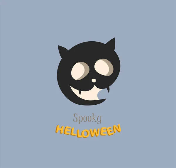 Icono vectorial y decoración de elementos para feliz Helloween — Archivo Imágenes Vectoriales