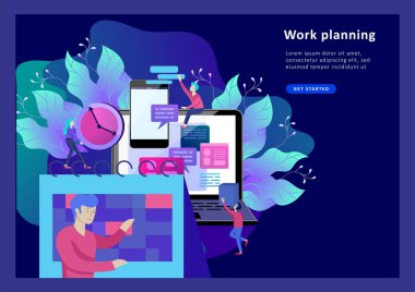 Açılış sayfası şablonunu timework yönetimi insanlar planlama. Kavramı devreye Businnes