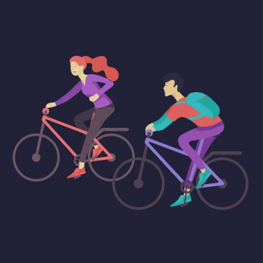 Günlük rutin sahneleri ve Genç romantik çiftin birlikte vakit geçirmek.