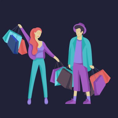 Günlük rutin sahneleri ve Genç romantik çiftin birlikte vakit geçirmek.