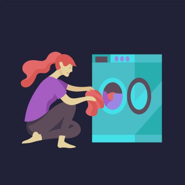 Günlük rutin sahneleri ve Genç romantik çiftin birlikte vakit geçirmek.