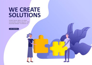 Küme sayfa şablonu insanlar iş app, marcet araştırma, birleşme, odak grup araştırma ve kazanç büyüme, başlangıç kadar iniş ve çözüm.