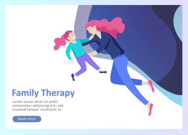 Açılış sayfa şablonları mutlu aile, anne baba için seyahat ve psikoterapi, Aile Sağlık, mal eğlence ve bunların alt öğeleri. Anne kızı ve oğlu ile eğlenin