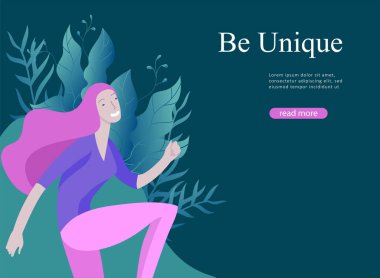 Web page design template for beauty dreams, International Womens Day, girls power, wellness, body care, healthy life, design vector illustration concept for website vector Web page design template for beauty dreams, International Womens Day, girls power, wellness, body care, healthy life, design vector illustration concept for website vector
