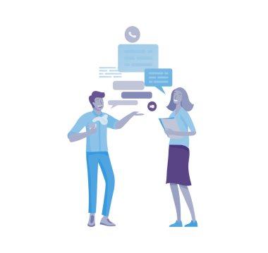 Proje yönetimi, iş, iş akışı ve danışmanlık için ofis kavramı iş insanları. Web sitesi ve mobil web sitesi için modern vektör illüstrasyon düz kavramlar karakter