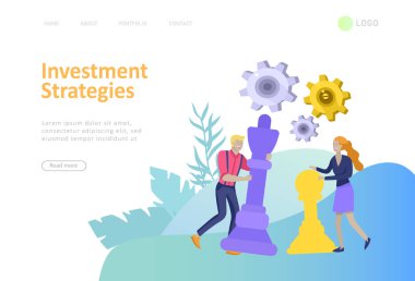 Proje yönetimi, iş, iş akışı ve danışmanlık için ofis kavramı iş insanları. Web sitesi ve mobil web sitesi için modern vektör illüstrasyon düz kavramlar karakter