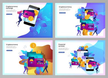 Kripto üzerinde çalışan insanlarla, analistler ve yöneticilerle kripto para ve Blockchain bileşimi