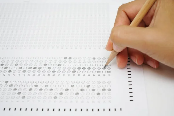 Test Form Pencil — Stock Photo, Image