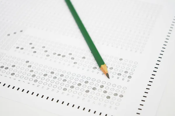 Test Form Pencil — Stock Photo, Image