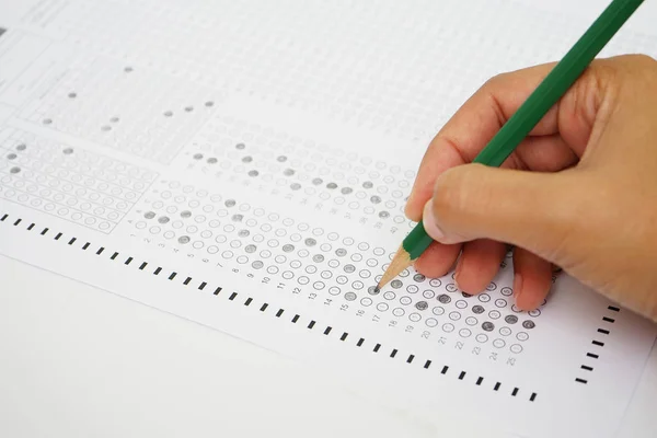 Test Form Pencil — Stock Photo, Image