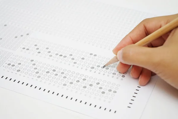 Test Form Pencil — Stock Photo, Image