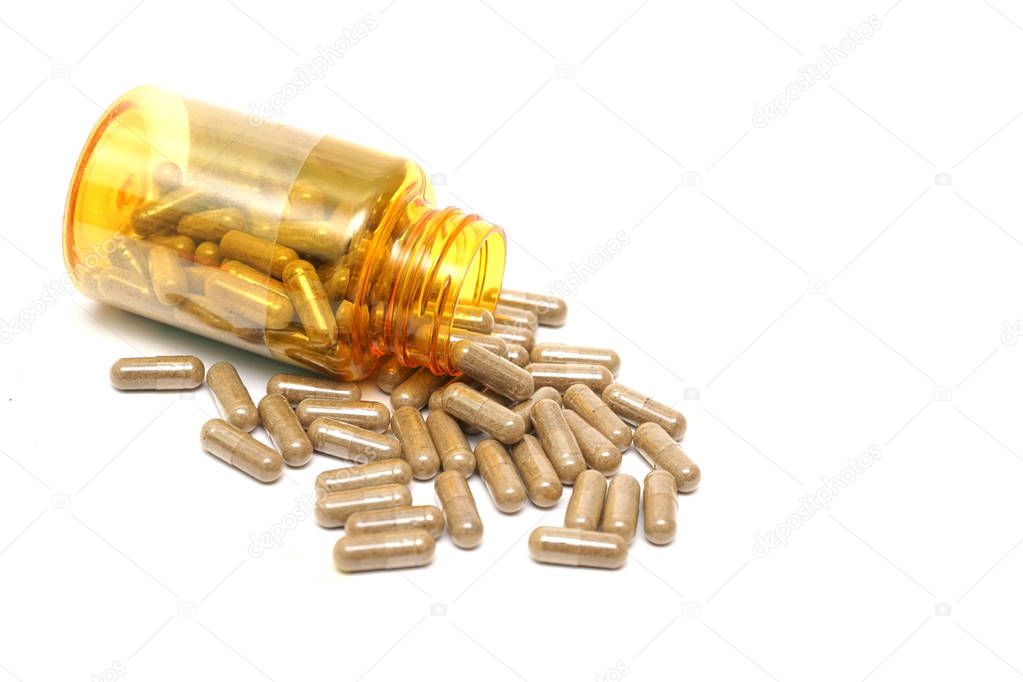 Herbal Drug - an alternative medicine in capsule                  