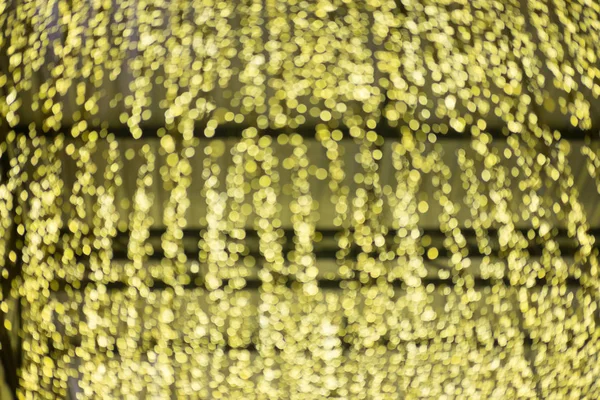 Latar Belakang Abstrak Yang Kabur Indah Dengan Sekelompok Lingkaran Kuning — Stok Foto