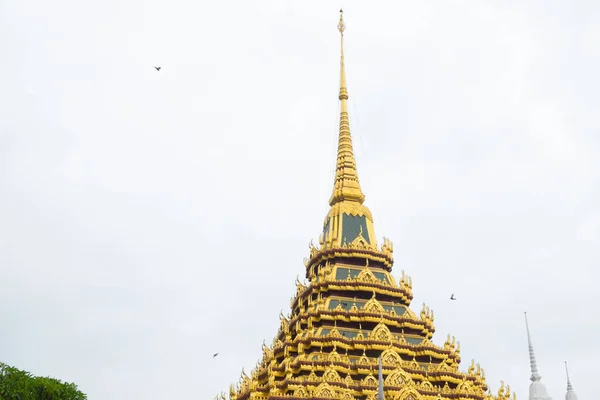 Wat Phrabuddhabat Mit Blauem Himmel Hintergrund Der Saraburi Provinz Thailand — Stockfoto