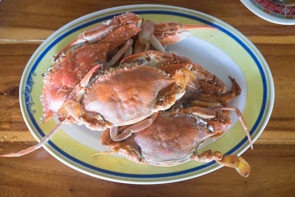 Kokt Krabba Förberedd För Färdiga Att Äta — Stockfoto