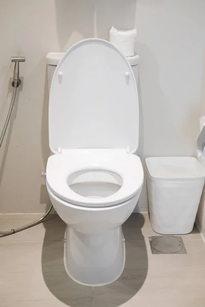 White Toilet Modern Home Cleaning Toilet — Stock Photo, Image