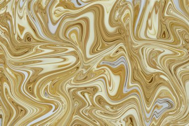 Mermer altın ve beyaz sorunsuz arka plan doku. Soyut altın glitter Ebru Dikişsiz desen kumaş için
