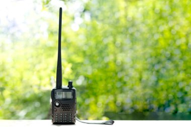 Portatif radyo istasyonlar, telsiz. Güvenlik kavramı