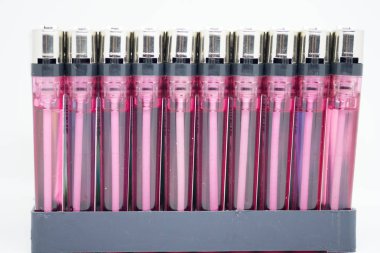 Pembe gaz paket satış için daha hafif. (seçici odak)