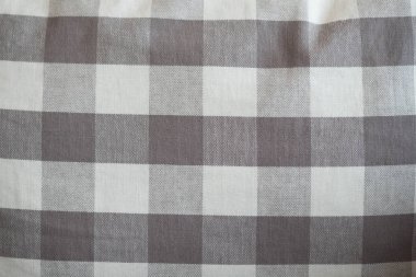 Çapraz sorunsuz kumaş dokusu. Kumaş için basit kare arka plan