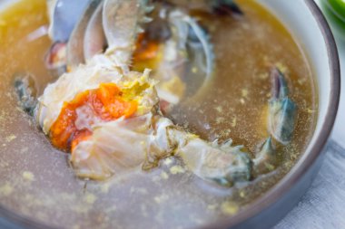 Turşu deniz Yengeç yumurta balık sosu